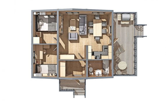 projekt domu parterowego_8